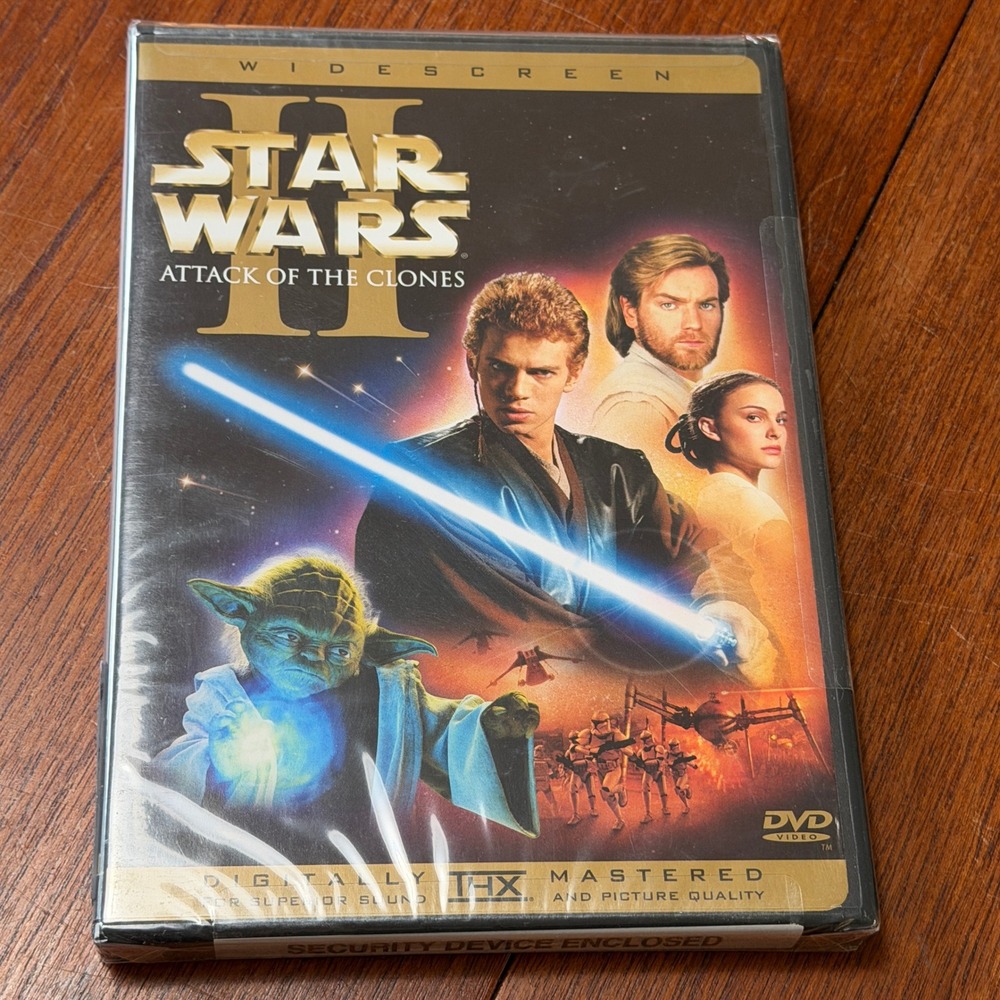 Star Wars Episode II Attack of the Clones DVD Widescreen 2-Disc Set New Sealed